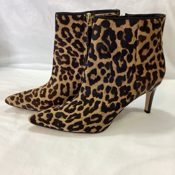 Sam Edelman Shoes - Sam Edelman Leopard Print Ankle Booties SZ 8M $120